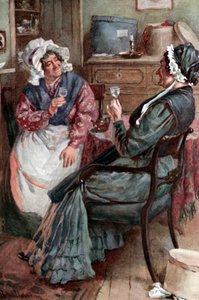 チャールズ・ディケンズのマーティンChuzzlewit 作： Harold Copping